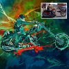 Cool Bike Portrait Painting Digital Art