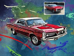 Custom GTO Digital Painting