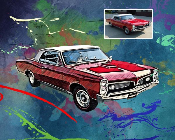 Custom GTO Digital Painting