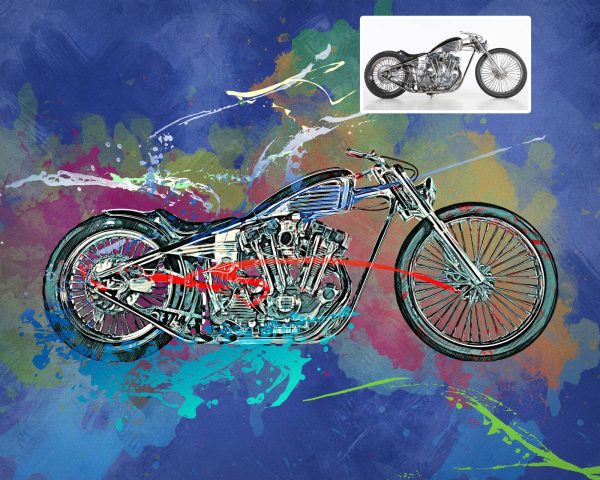 Custom Motorbike Artwork