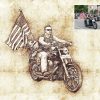 Bikers on Parade Vintage Motorcycle Portrait