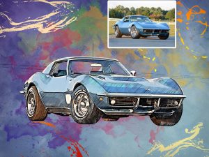 Muscle Car Digital Art