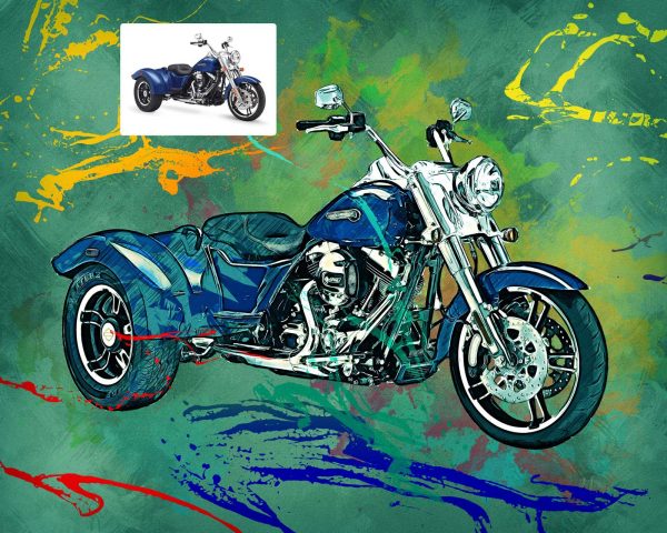 Custom trikes to artwork